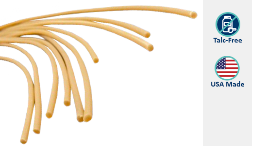 Hygenic® Extruded Natural Rubber Tubing