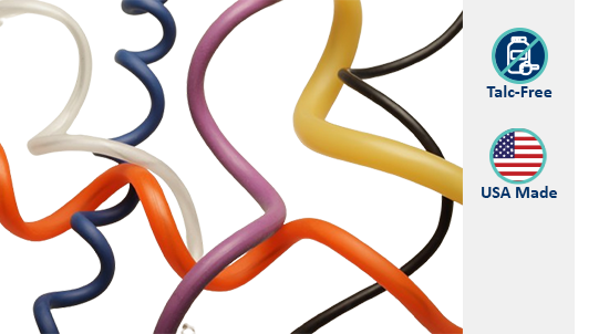 Hygenic® Extruded Natural Rubber Tubing